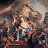 The Sacrifice of Iphigenia, 1680-Charles de La Fosse-Giclee Print