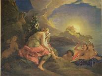 Venus Asks Vulcan Weapons for Aeneas (Oil on Canvas)-Charles de Lafosse-Framed Giclee Print
