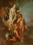 Venus Asks Vulcan Weapons for Aeneas (Oil on Canvas)-Charles de Lafosse-Giclee Print