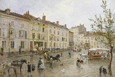 Street Scene in France-Charles De Meixmoron-Framed Giclee Print