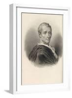 Charles De Secondat, Baron De Montesquieu (1689-175)-null-Framed Giclee Print