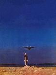 "Airplane Takeoff," April 6, 1940-Charles De Soria-Framed Giclee Print