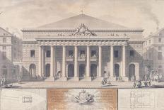 Sketch for a National Palace-Charles De Wailly-Framed Giclee Print