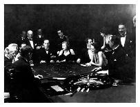 La Roulette a L'Interieur D'Un Casino a Monte Carlo, 1934-Charles Delius-Stretched Canvas