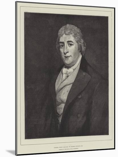 Charles Dibdin (1745-1814), Portrait in the Royal Naval Exhibition-Thomas Phillips-Mounted Giclee Print