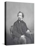 Charles Dickens, 1860-D.j. Pound-Stretched Canvas