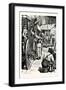 Charles Dickens American Notes 1842 as the Coach Stops a Gentleman in a Straw Hat Looks Out of the-null-Framed Giclee Print