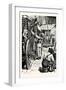 Charles Dickens American Notes 1842 as the Coach Stops a Gentleman in a Straw Hat Looks Out of the-null-Framed Giclee Print