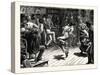 Charles Dickens American Notes 1842 When Suddenly' the Lively Hero Dashes in to the Rescue-null-Stretched Canvas