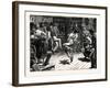 Charles Dickens American Notes 1842 When Suddenly' the Lively Hero Dashes in to the Rescue-null-Framed Giclee Print