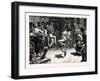 Charles Dickens American Notes 1842 When Suddenly' the Lively Hero Dashes in to the Rescue-null-Framed Giclee Print