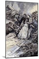 Charles Dickens and the Railway Accident-Neville Dear-Mounted Giclee Print