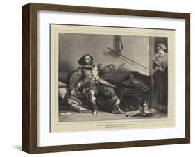 Charles Dickens as Captain Bobadill-Charles Robert Leslie-Framed Giclee Print