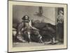 Charles Dickens as Captain Bobadill-Charles Robert Leslie-Mounted Giclee Print