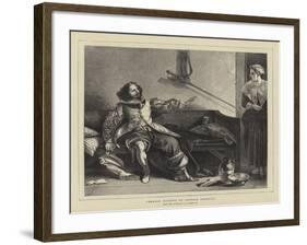 Charles Dickens as Captain Bobadill-Charles Robert Leslie-Framed Giclee Print