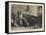 Charles Dickens as Captain Bobadill-Charles Robert Leslie-Framed Stretched Canvas