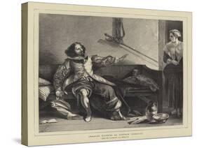 Charles Dickens as Captain Bobadill-Charles Robert Leslie-Stretched Canvas