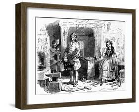 Charles Dickens Barnaby Rudge, 1841-null-Framed Giclee Print