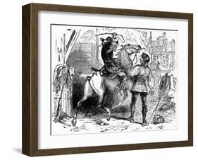 Charles Dickens Barnaby Rudge, 1841-null-Framed Giclee Print