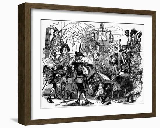 Charles Dickens Barnaby Rudge, 1841-null-Framed Giclee Print