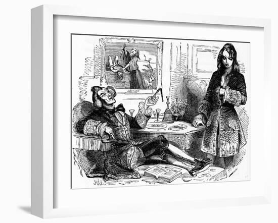 Charles Dickens Barnaby Rudge, 1841-null-Framed Giclee Print