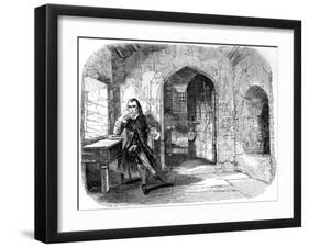 Charles Dickens ' 'Barnaby Rudge'-George Cattermole-Framed Giclee Print