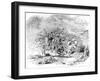 Charles Dickens ' 'Barnaby Rudge'-George Cattermole-Framed Giclee Print