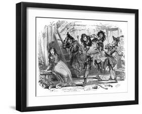 Charles Dickens ' 'Barnaby Rudge'-Hablot Knight Browne-Framed Giclee Print