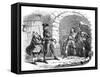 Charles Dickens ' 'Barnaby Rudge'-Hablot Knight Browne-Framed Stretched Canvas
