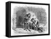 Charles Dickens ' 'Barnaby Rudge'-Hablot Knight Browne-Framed Stretched Canvas