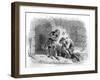 Charles Dickens ' 'Barnaby Rudge'-Hablot Knight Browne-Framed Giclee Print