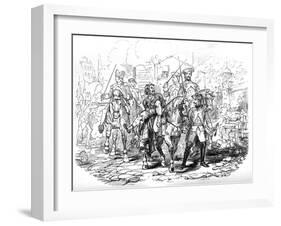 Charles Dickens ' 'Barnaby Rudge'-George Cattermole-Framed Giclee Print