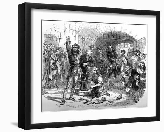 Charles Dickens ' 'Barnaby Rudge'-Hablot Knight Browne-Framed Giclee Print