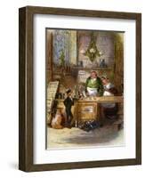 Charles Dickens - David Copperfield-Hablot Knight Browne-Framed Giclee Print