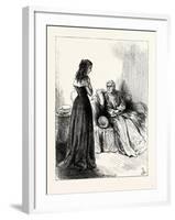Charles Dickens Dombey and Son. a Child ! Said Edith Looking at Her. When Was I a Child ? Whatchild-null-Framed Giclee Print