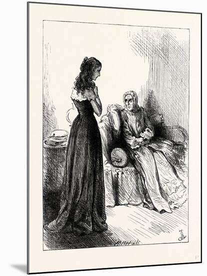 Charles Dickens Dombey and Son. a Child ! Said Edith Looking at Her. When Was I a Child ? Whatchild-null-Mounted Giclee Print