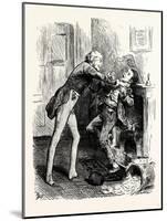 Charles Dickens Dombey and Son, Let You Alone Said Mr. Carker-null-Mounted Giclee Print