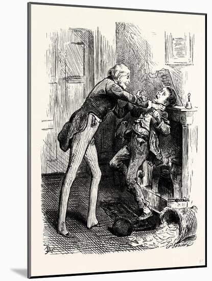 Charles Dickens Dombey and Son, Let You Alone Said Mr. Carker-null-Mounted Giclee Print