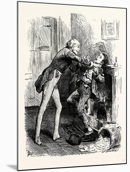 Charles Dickens Dombey and Son, Let You Alone Said Mr. Carker-null-Mounted Giclee Print