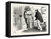 Charles Dickens Dombey and Son. the Captain's Voice Was So Tremendous and He Came Out of His Corner-null-Framed Stretched Canvas