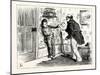 Charles Dickens Dombey and Son. the Captain's Voice Was So Tremendous and He Came Out of His Corner-null-Mounted Giclee Print