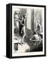 Charles Dickens Dombey and Son. Your Father's Regularly Rich Ain't He ?' Inquired Mr. Toots. Yes Si-null-Framed Stretched Canvas