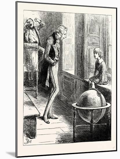 Charles Dickens Dombey and Son. Your Father's Regularly Rich Ain't He ?' Inquired Mr. Toots. Yes Si-null-Mounted Giclee Print