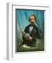 Charles Dickens, English Author-Science Source-Framed Giclee Print