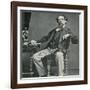 Charles Dickens, English Author-Science Source-Framed Giclee Print