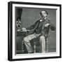 Charles Dickens, English Author-Science Source-Framed Giclee Print