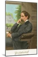 Charles Dickens, English Author-Science Source-Mounted Giclee Print