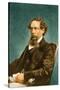 Charles Dickens, English Author-Science Source-Stretched Canvas