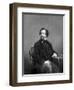 Charles Dickens, English Novelist, 19th Century-DJ Pound-Framed Giclee Print