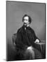 Charles Dickens, English Novelist, 19th Century-DJ Pound-Mounted Giclee Print